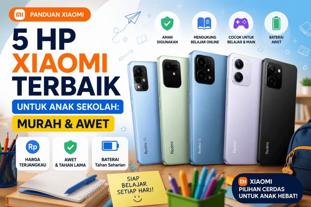 hp xiaomi untuk anak sekolah