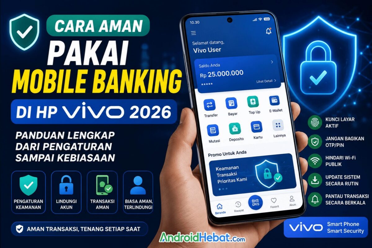 HP Vivo untuk banking aman