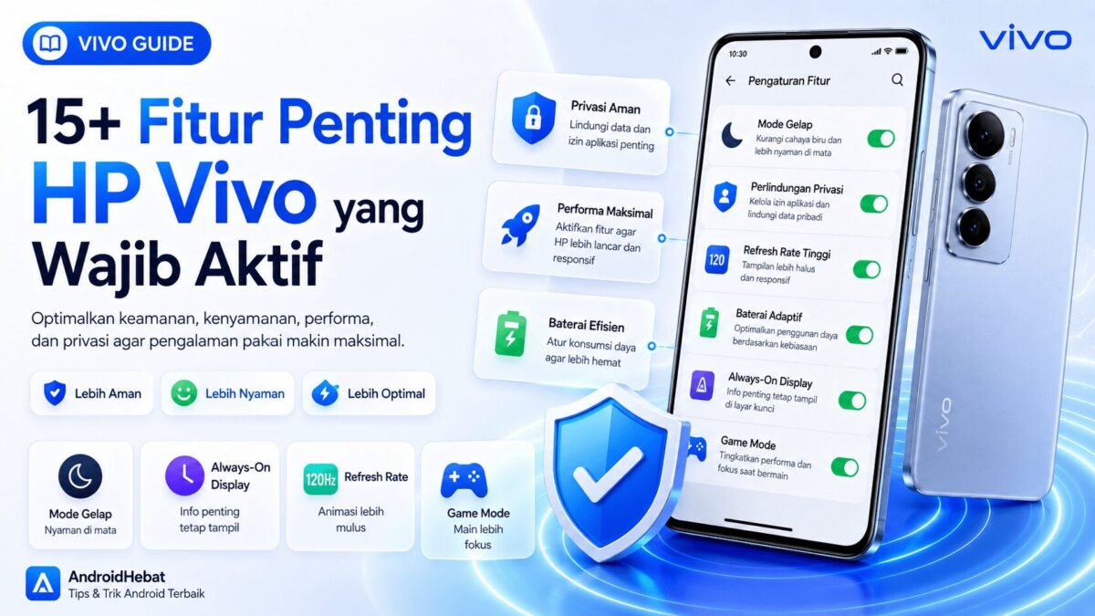 Cara Mengatur HP Vivo Agar Performa Maksimal