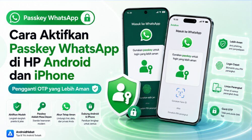 manfaat aktifkan passkey di whatsapp