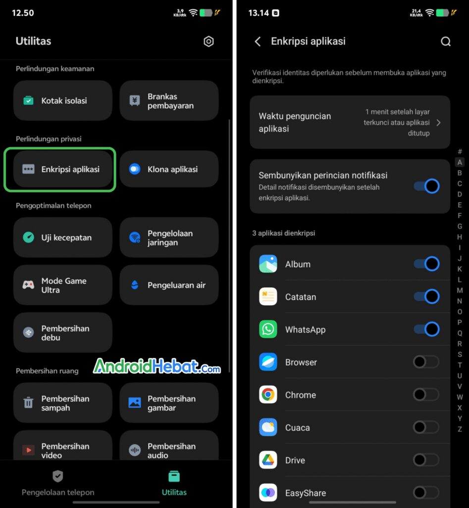 cara kunci wa di Vivo tanpa aplikasi tambahan