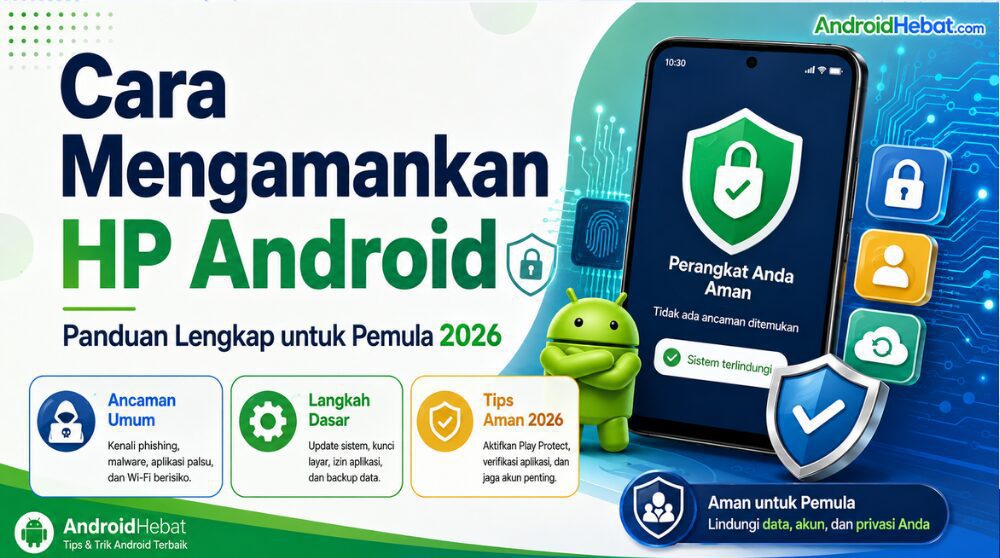 cara mengamankan hp android dari apk penipuan