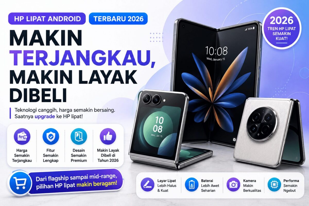 HP Lipat Android Terbaru 2026: Makin Terjangkau, Makin Layak Dibeli