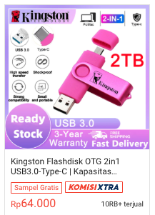 Produk rekomendasi Shopee