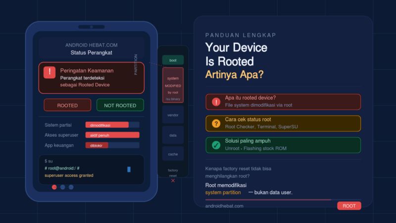 Arti Dari Your Device Is Rooted: Penjelasan Lengkap + Cara Cek dan Solusi Mengatasinya