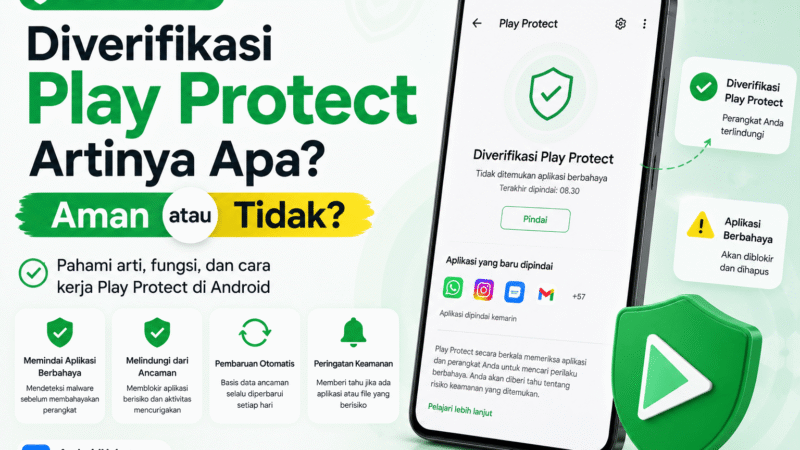 Diverifikasi Play Protect Artinya Apa? Aman atau Tidak?