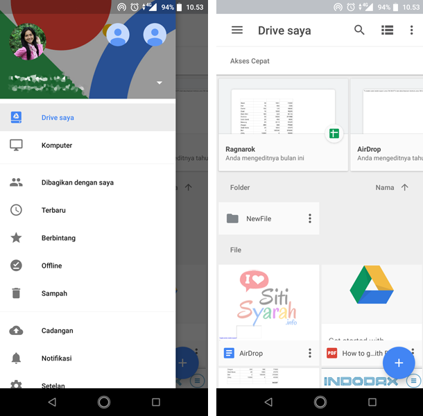 Penyimpanan online terbaik untuk Android