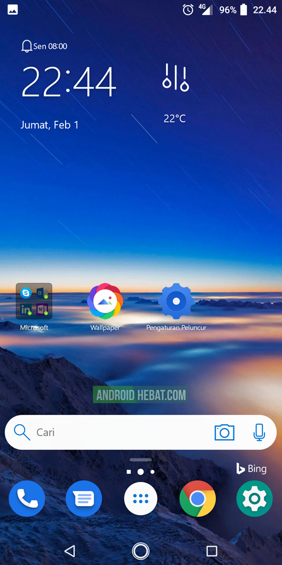 beda launcher dan tema