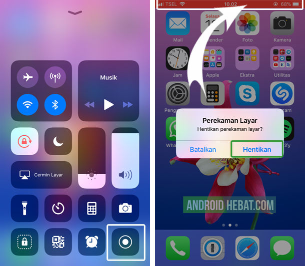 Rekam Layar Iphone Ga Ada Suara