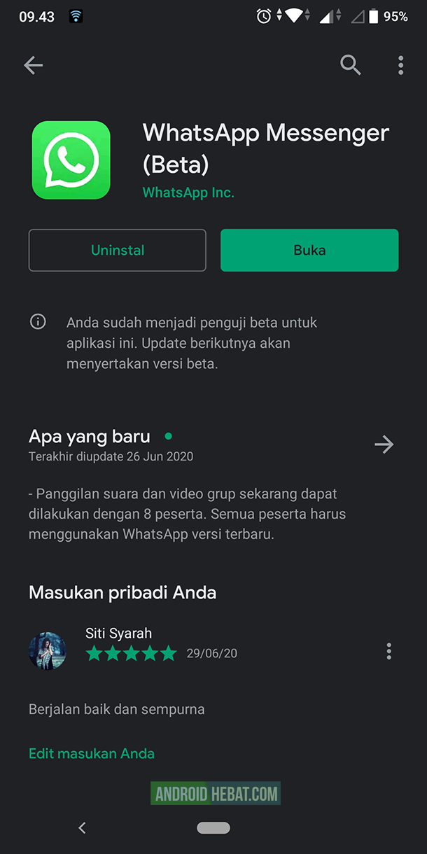 solusi wa selalu diblokir sementara