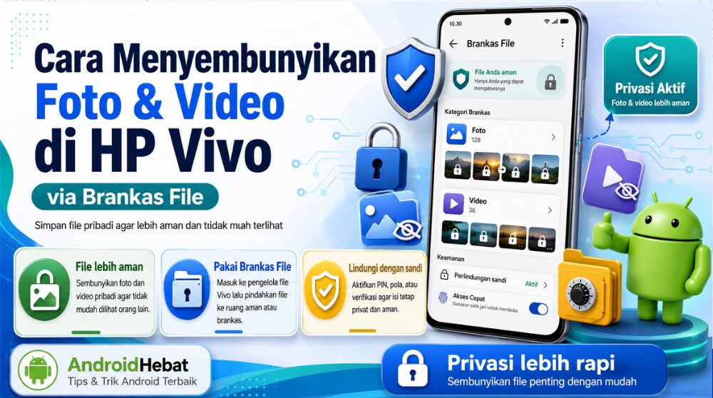 Cara Sembunyikan Foto & Video di HP Vivo Tanpa Aplikasi Tambahan