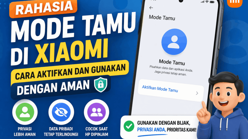 Rahasia Mode Tamu di Xiaomi: Cara Aktifkan dan Gunakan dengan Aman