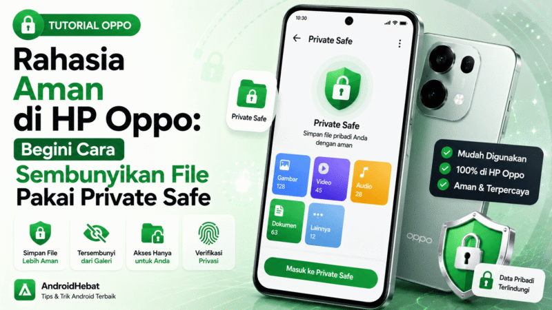 Rahasia Aman di HP Oppo: Begini Cara Sembunyikan File Pakai Private Safe