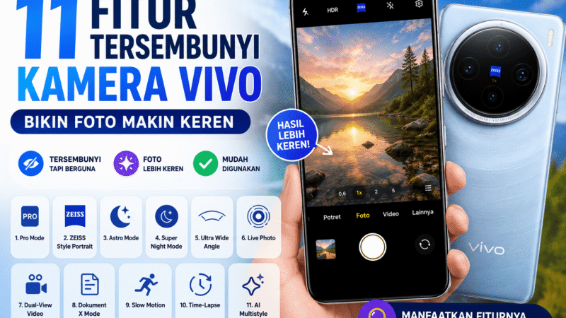 11 Fitur Tersembunyi Kamera Vivo, Bikin Foto Makin Keren