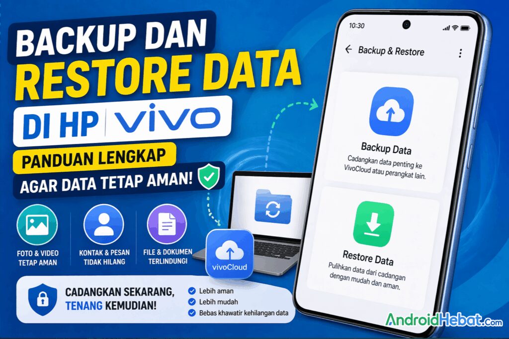 Cara Mengembalikan Data Backup di Vivo