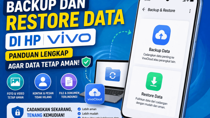 Backup dan Restore Data di HP Vivo: Panduan Lengkap agar Data Tetap Aman