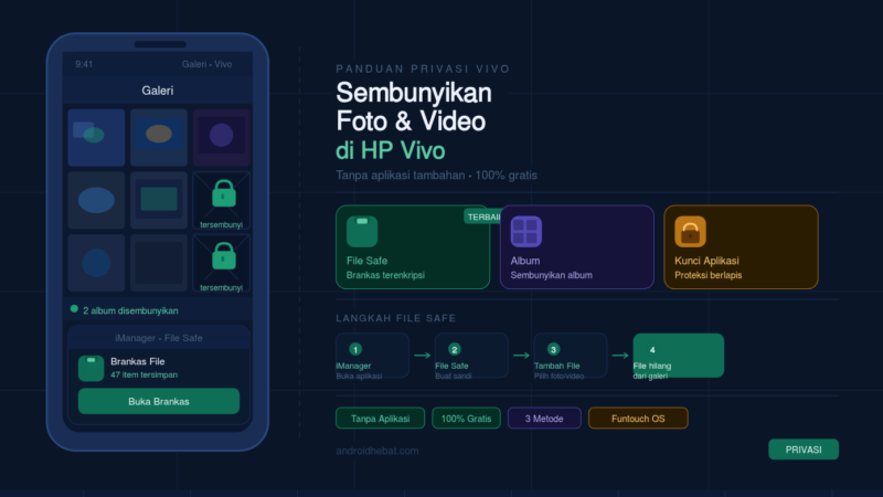 Cara Menyembunyikan Aplikasi di HP Vivo Tanpa Aplikasi Tambahan: Trik Kode Rahasia yang Jarang Diketahui
