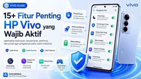 15+ Fitur Penting HP Vivo yang Wajib Aktif & Trik Mengatasi Crash Sistem