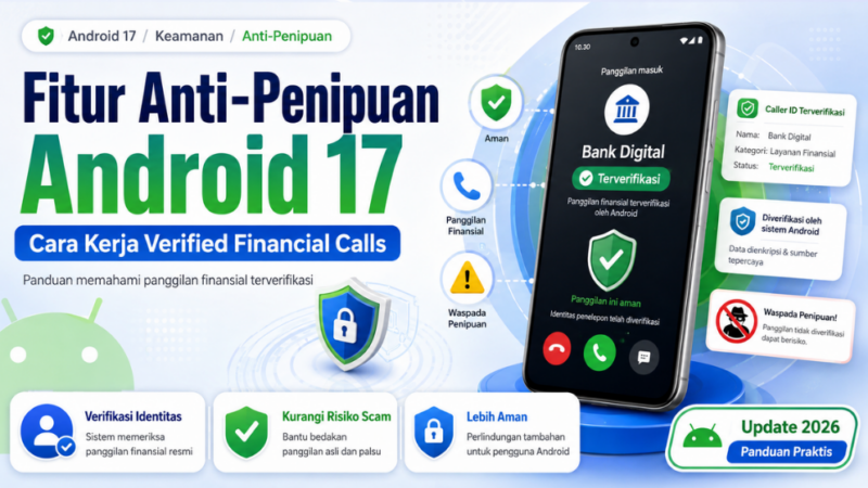 Fitur Anti-Penipuan Android 17: Cara Kerja Verified Financial Calls