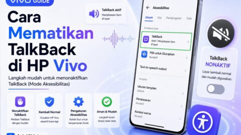 Cara Mematikan TalkBack Vivo: Panduan Lengkap Tanpa Panik