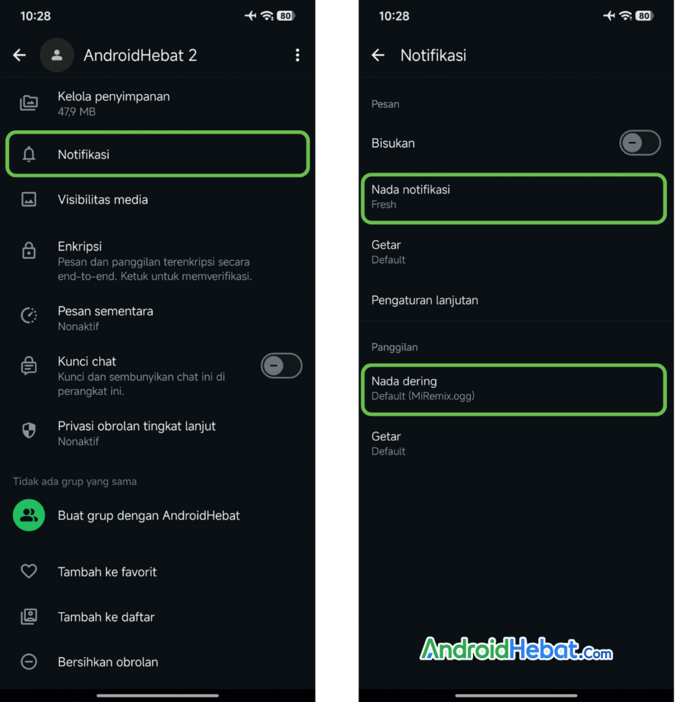 cara kustomisasi nada dering wa di vivo