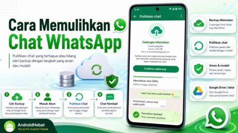 Cara Pindah Chat WA ke HP Baru Tanpa Google Drive, Lebih Cepat!