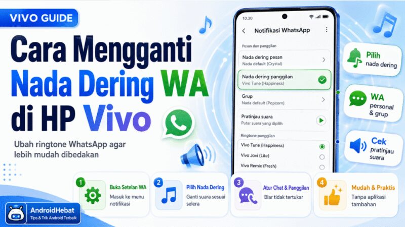 Cara Mengganti Nada Dering WA di HP Vivo
