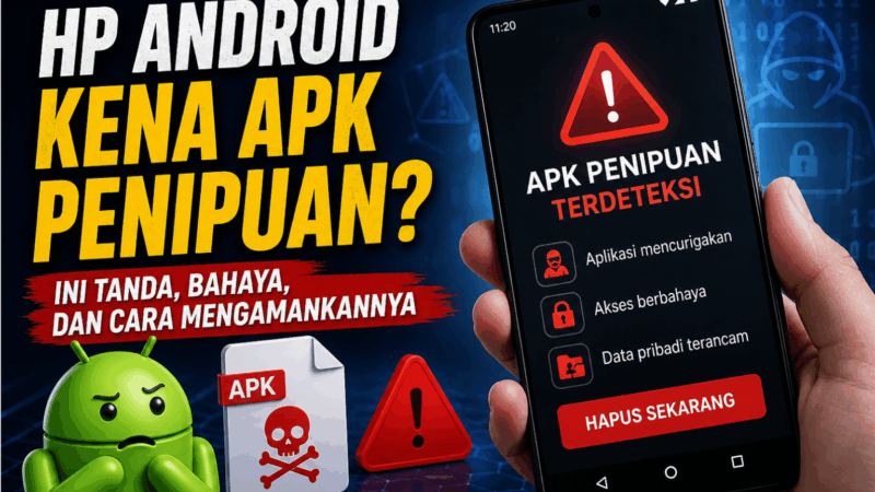 Terlanjur Klik APK Penipuan? Ini Tanda dan Solusinya