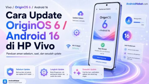 Cara Update OriginOS 6 / Android 16 di HP Vivo