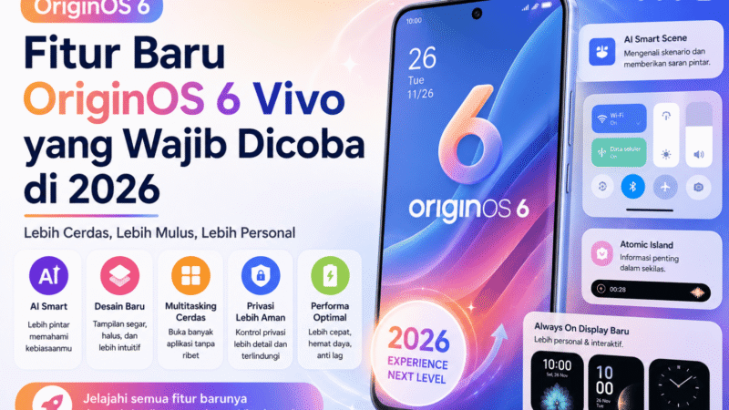 Fitur Baru OriginOS 6 Vivo yang Wajib Dicoba di 2026