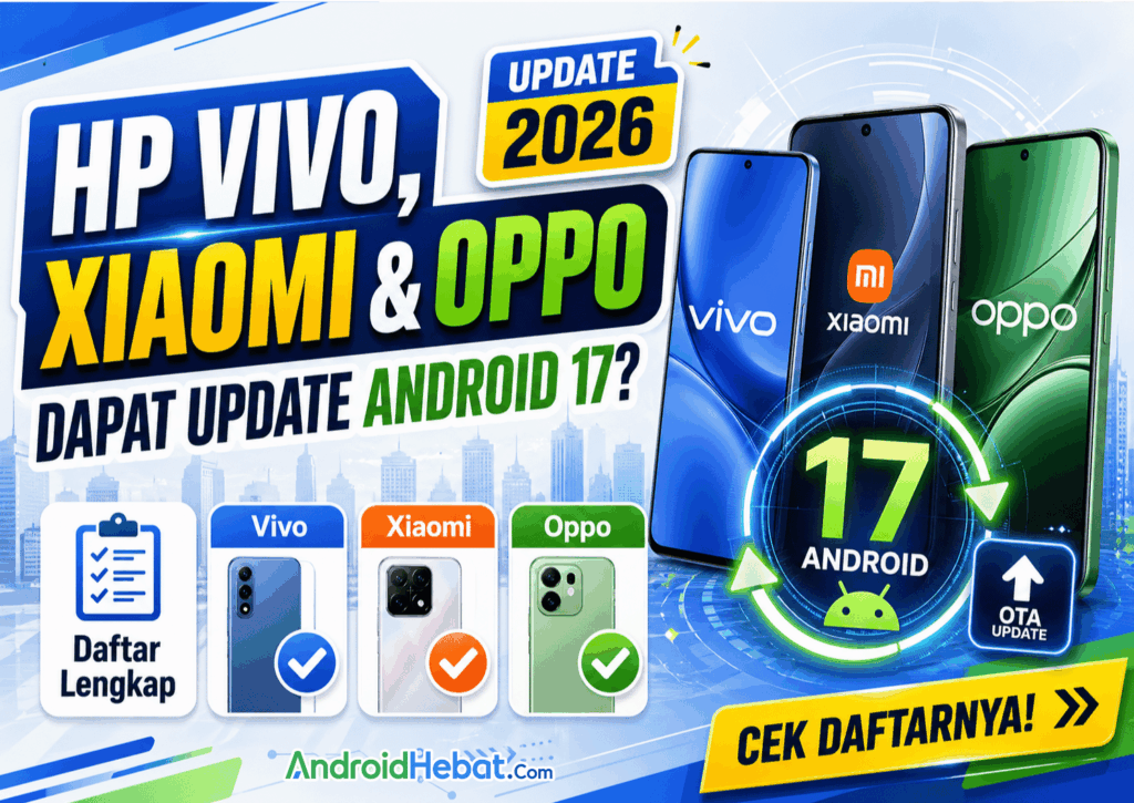 hp vivo yang dapat update android 17