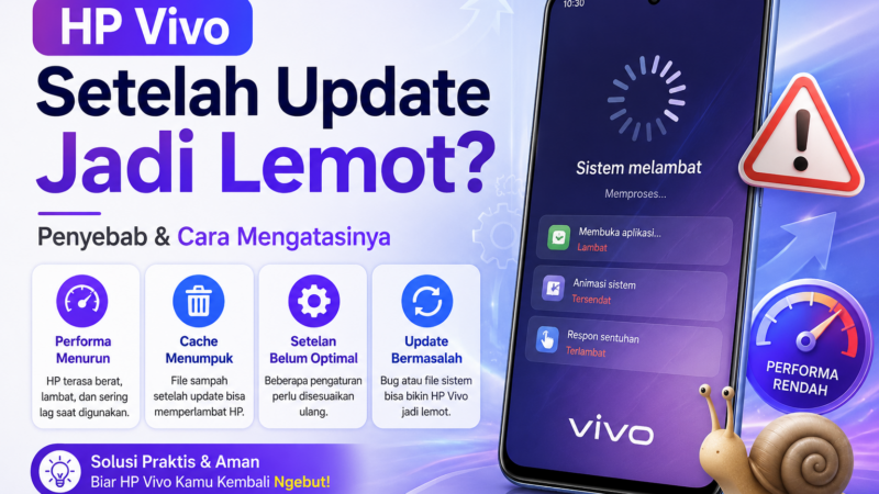HP Vivo Setelah Update Jadi Lemot? Ini Penyebabnya